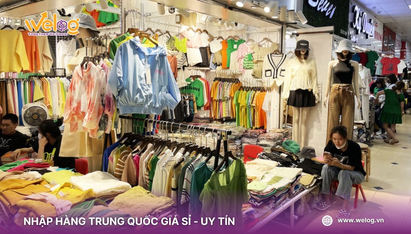 Nhập áo thun Quảng Châu tại các chợ đầu mối trong nước