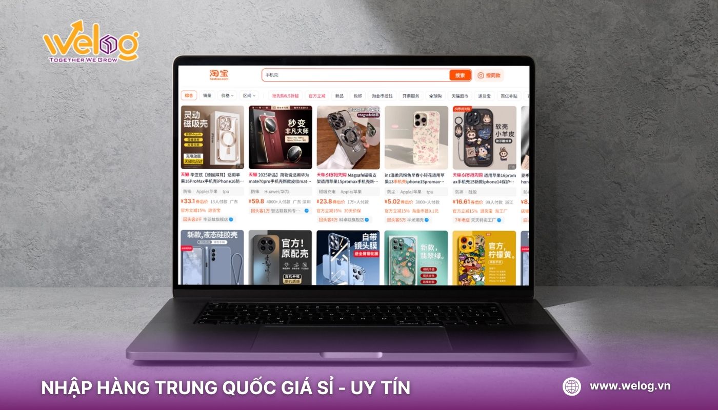 Link order ốp lưng điện thoại trên Taobao