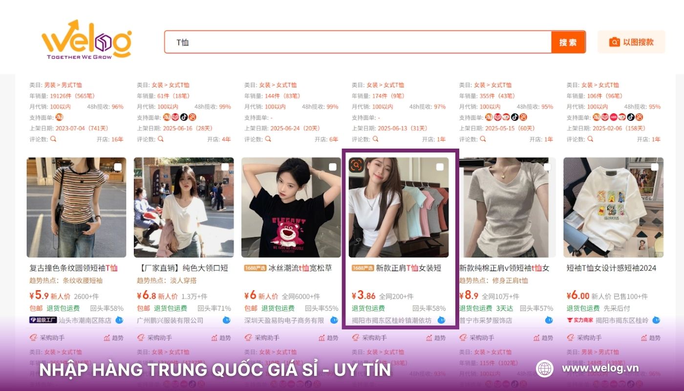 Lợi thế cạnh tranh khi nhập áo thun Quảng Châu về kinh doanh