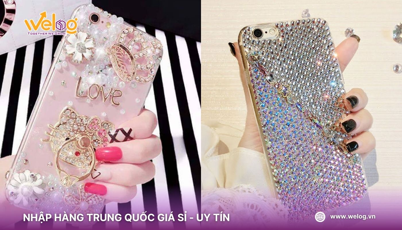 Ốp lưng đính đá