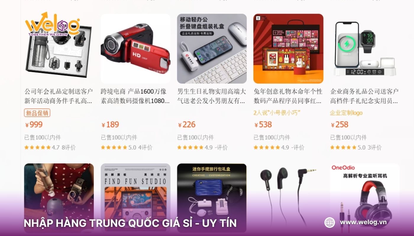 Mua hàng điện tử Trung Quốc trên các sàn TMĐT