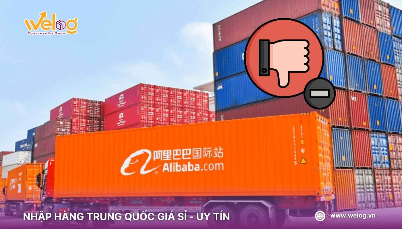 Nhược điểm khi đặt hàng trên Alibaba