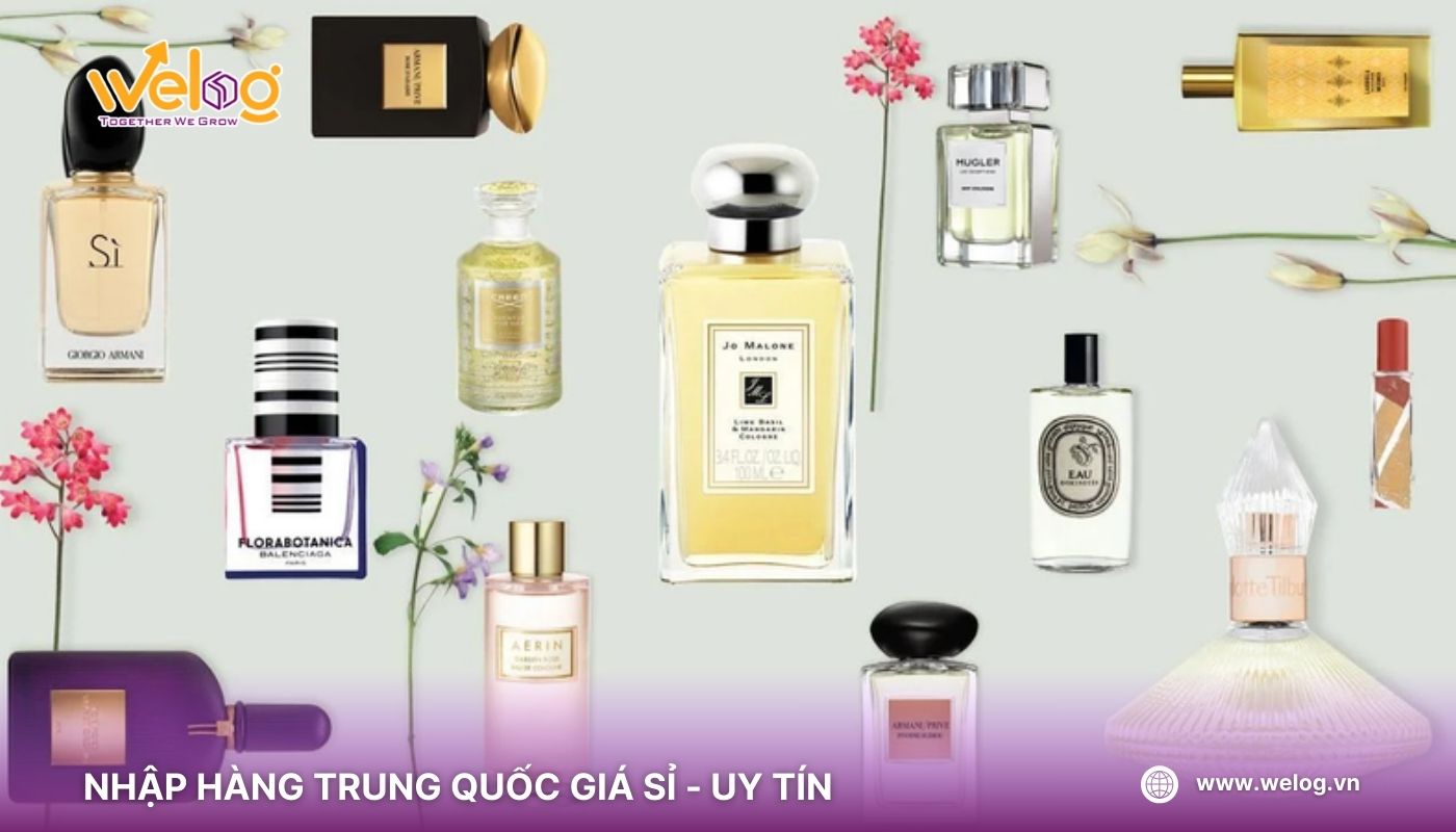 Thủ tục khai báo hải quan khi nhập hàng nước hoa từ Trung Quốc 