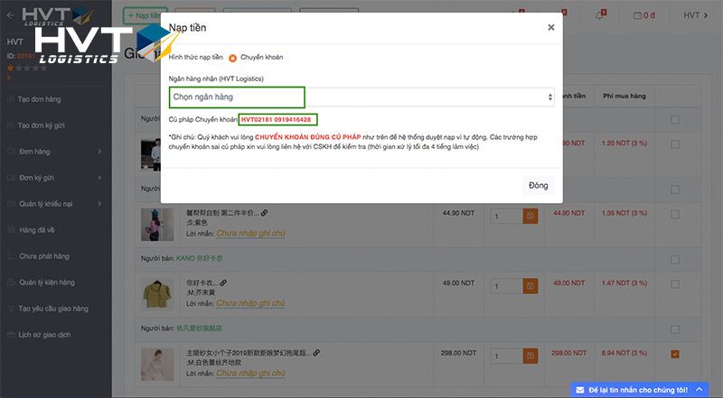 Quy trình order văn phòng phẩm trên Taobao Quy trình order văn phòng phẩm trên Taobao