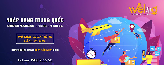 Welog - đơn vị order hộ Taobao uy tín, chất lượng hàng đầu được nhiều khách hàng tin tưởng “chọn mặt gửi vàng” nhất hiện nay