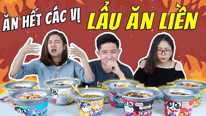 Kênh Youtube nổi tiếng Hôm nay ăn gì? chia sẻ về trải nghiệm ăn lẩu tự sôi Trung Quốc