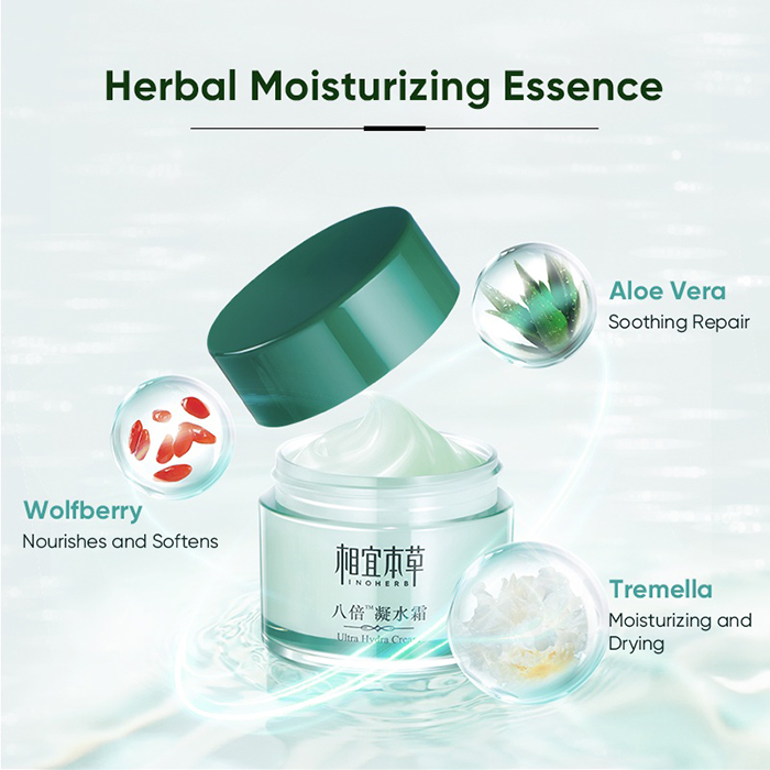 Kem dưỡng ẩm da Inoherb Ultra Hydra Cream Moisturizer có thành phần chính là các thảo mộc tự nhiên lành tính