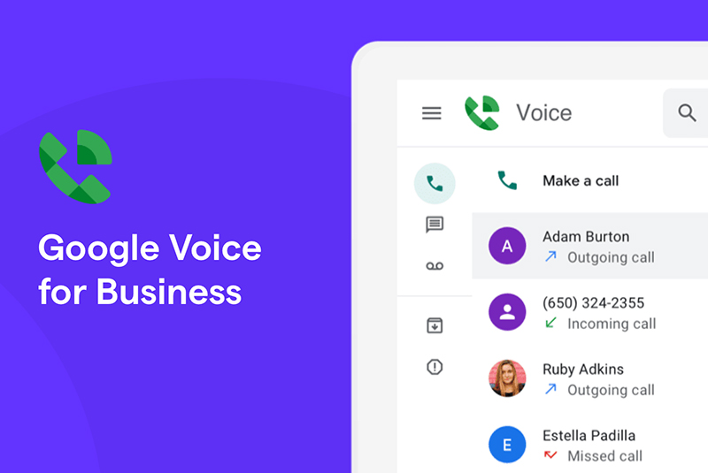 Google Voice cho phép người dùng sử dụng số điện thoại của vùng khác