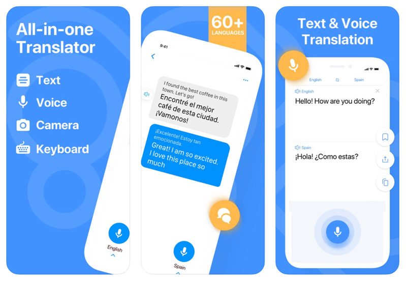 App dịch tiếng Trung Translate Me sở hữu nhiều tiện ích thông minh