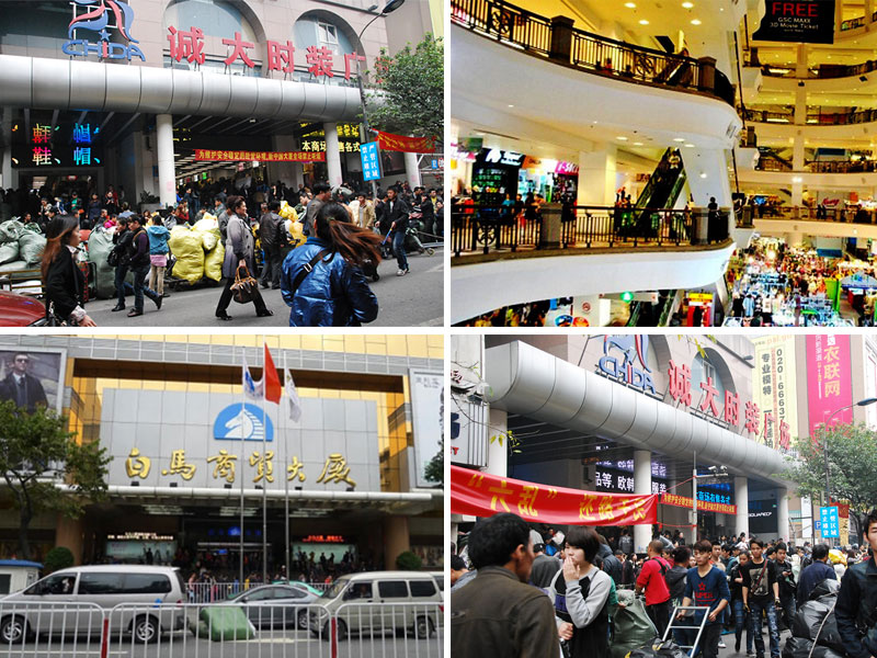 Chợ Xing Hao Pan có hơn 1300 gian hàng để khách hàng thỏa sức mua sắm