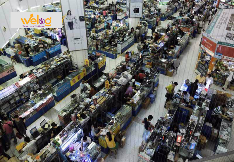 Chợ phụ kiện điện thoại Thiên Hà