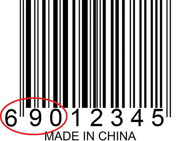 Nhận biết hàng Trung Quốc thủ công qua mã vạch hàng hóa