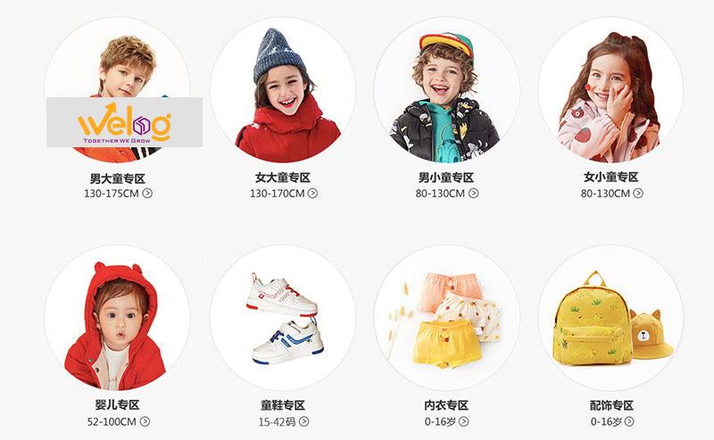 Nhập hàng quần áo trẻ em Quảng Châu