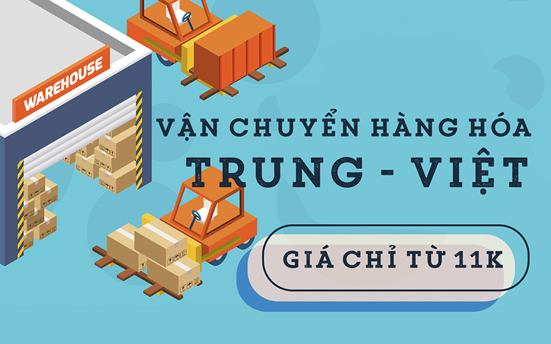 Vận chuyển hàng hóa Trung Việt với mức giá ưu đãi tại WeLog