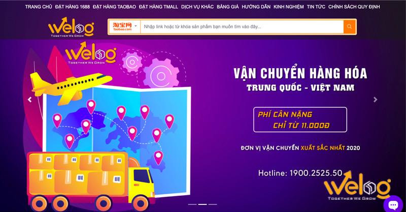 Welog là một trong những đơn vị vận chuyển uy tín hàng đầu Việt Nam Welog là một trong những đơn vị vận chuyển uy tín hàng đầu Việt Nam