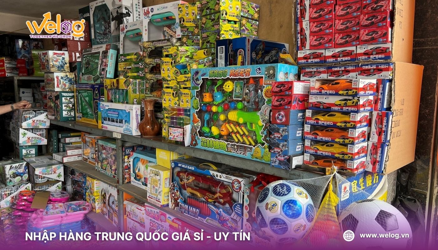 Đồ chơi sỉ Quảng Châu có giá thành rẻ và nhu cầu tiêu thụ ổn định