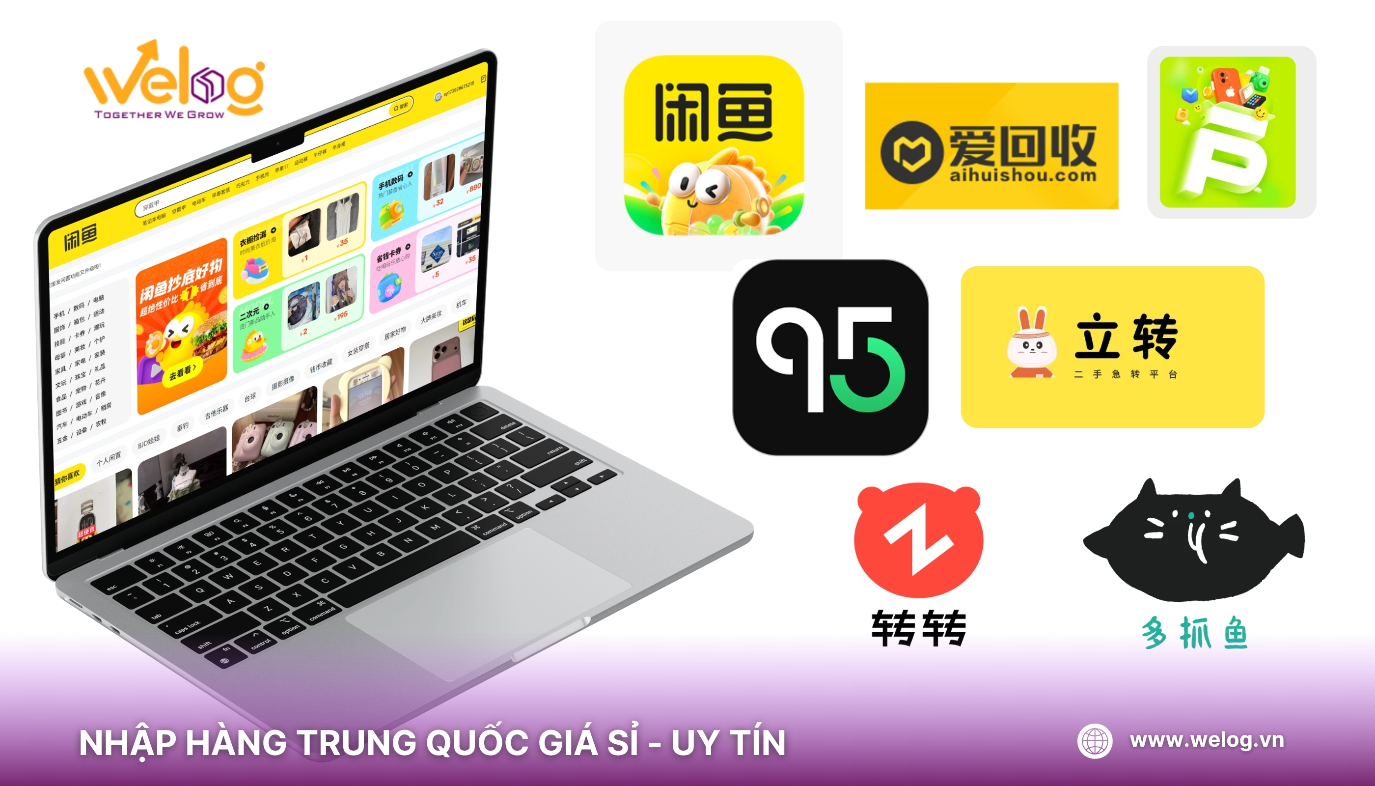 Tổng hợp các website mua đồ cũ Trung Quốc online
