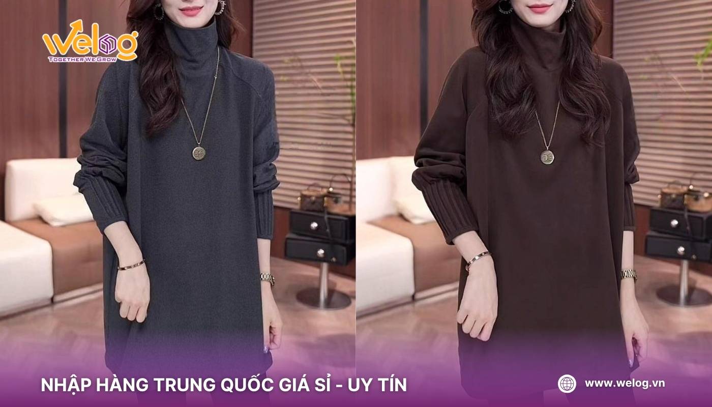 Áo cổ cao giữ nhiệt