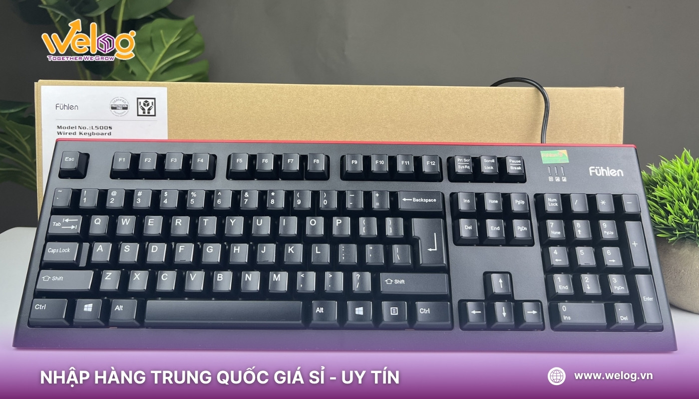 Fuhlen là hãng quen thuộc trong dòng bàn phím phổ thông, giá hợp lý, dễ nhập
