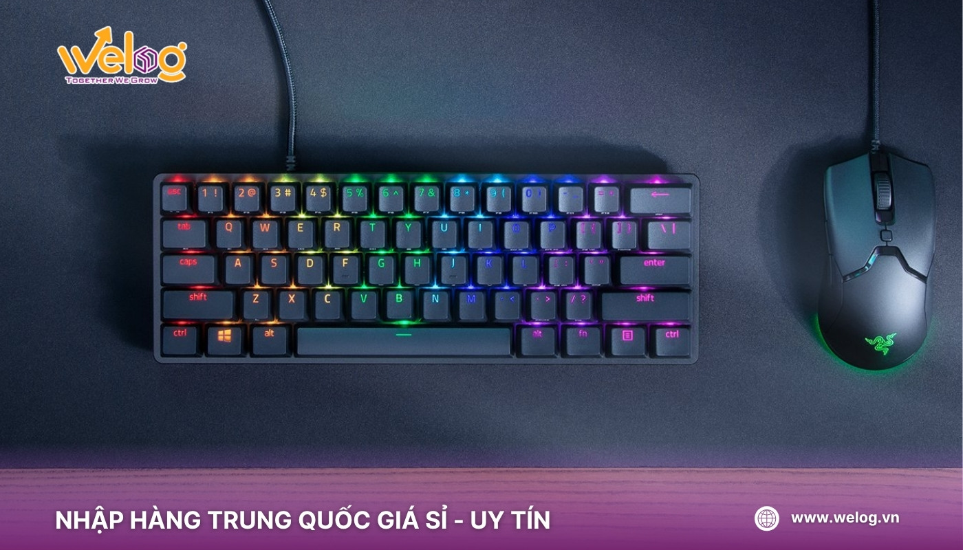 Thương hiệu Razer thu hút người dùng nhờ thiết kế cá tính, độ nhạy cao, chuẩn bàn phím cho game thủ