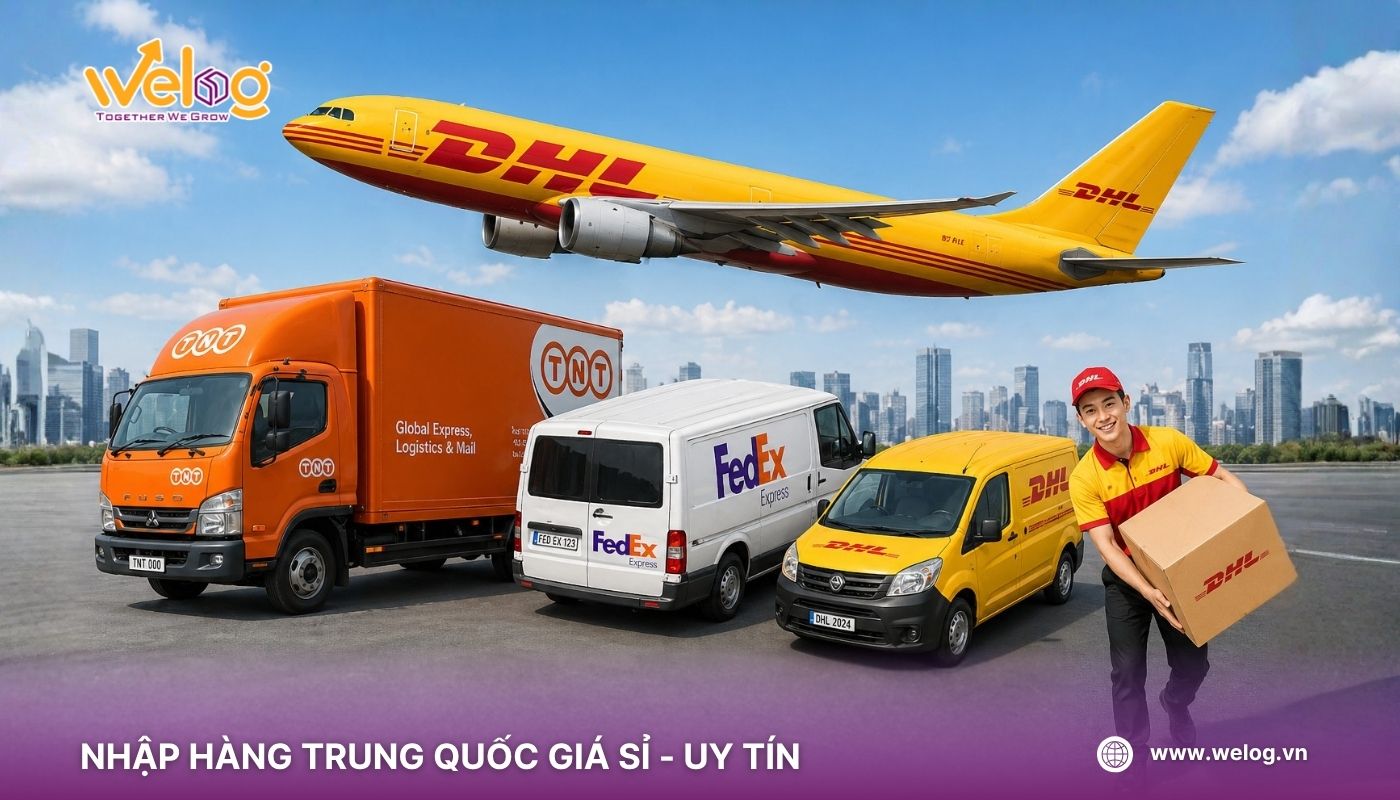 Cách 1: Nhờ nhà cung cấp ship hàng hóa về Việt Nam theo đường bưu điện hoặc chuyển phát nhanh