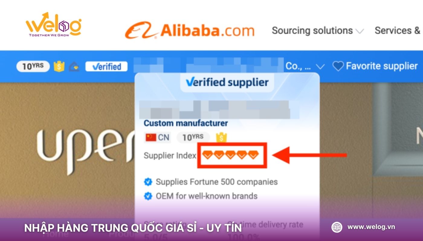 Cách xác định shop trên Alibaba có uy tín hay không