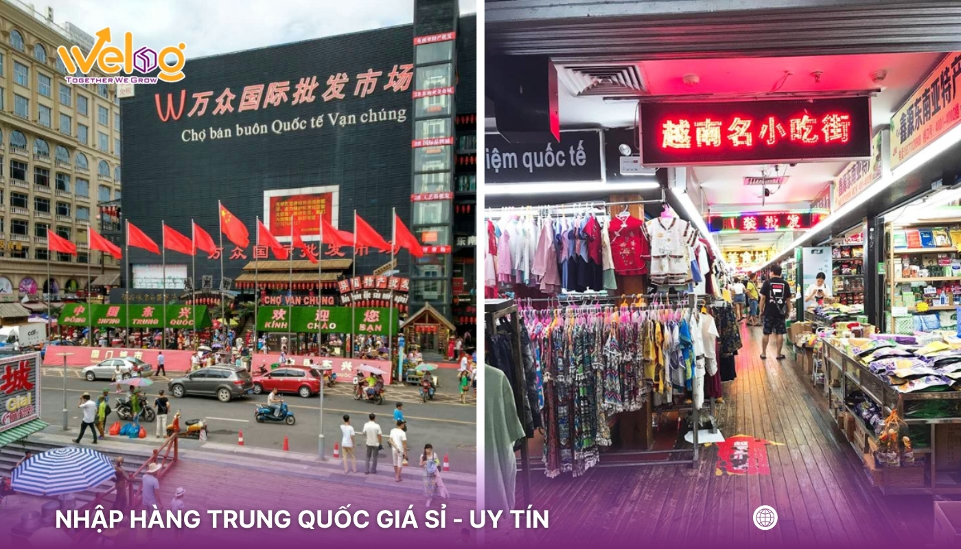 Chợ Đông Hưng là điểm đến quen thuộc của dân buôn khi tìm nguồn order vải Quảng Châu