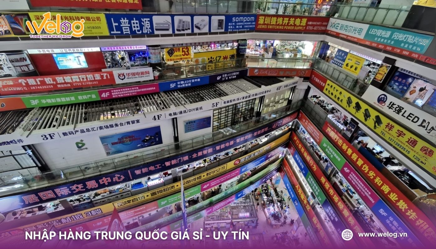 Nhập sỉ camera trực tiếp tại các khu chợ điện tử ở Trung Quốc