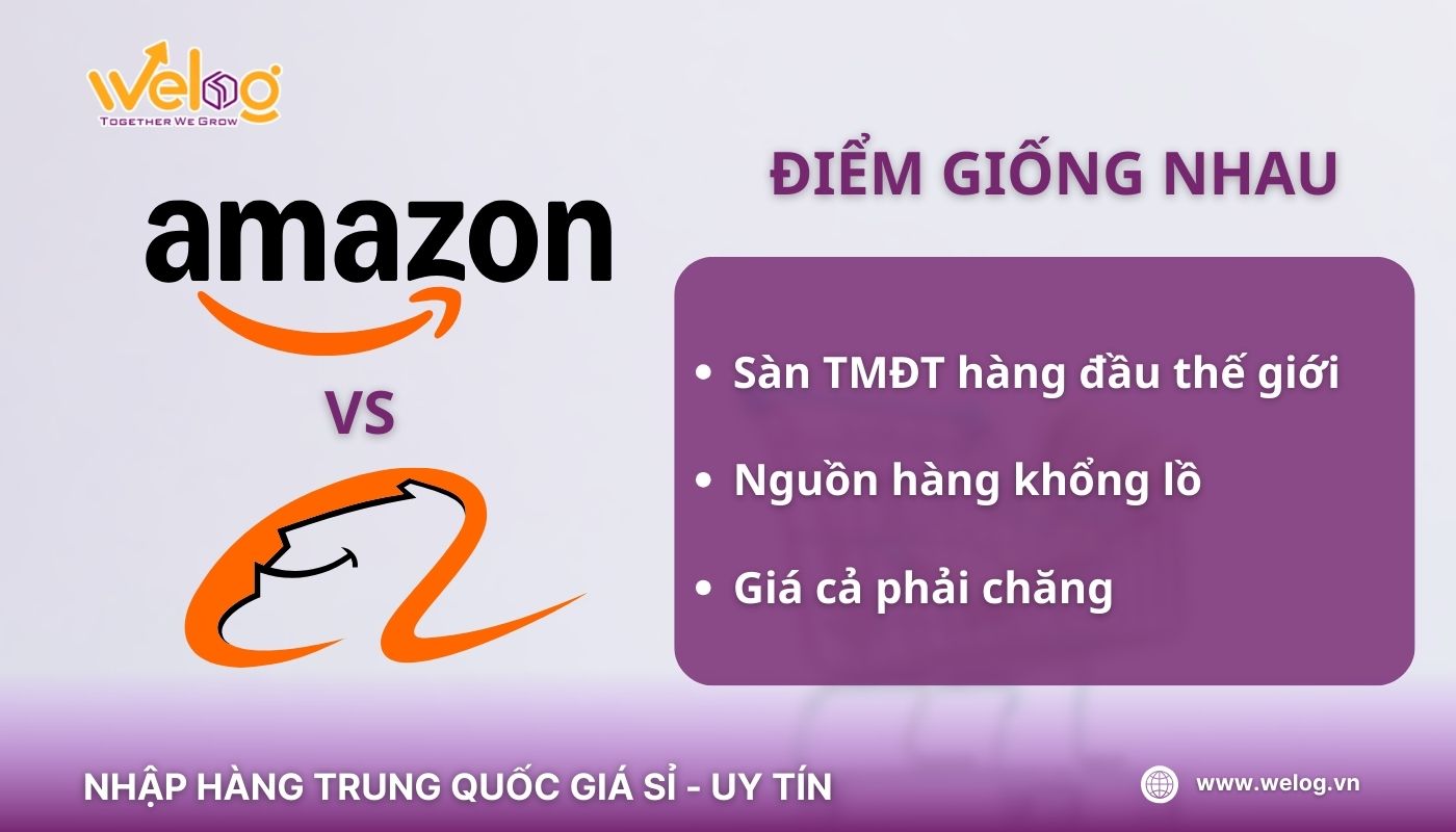 Điểm tương đồng giữa Alibaba và Amazon