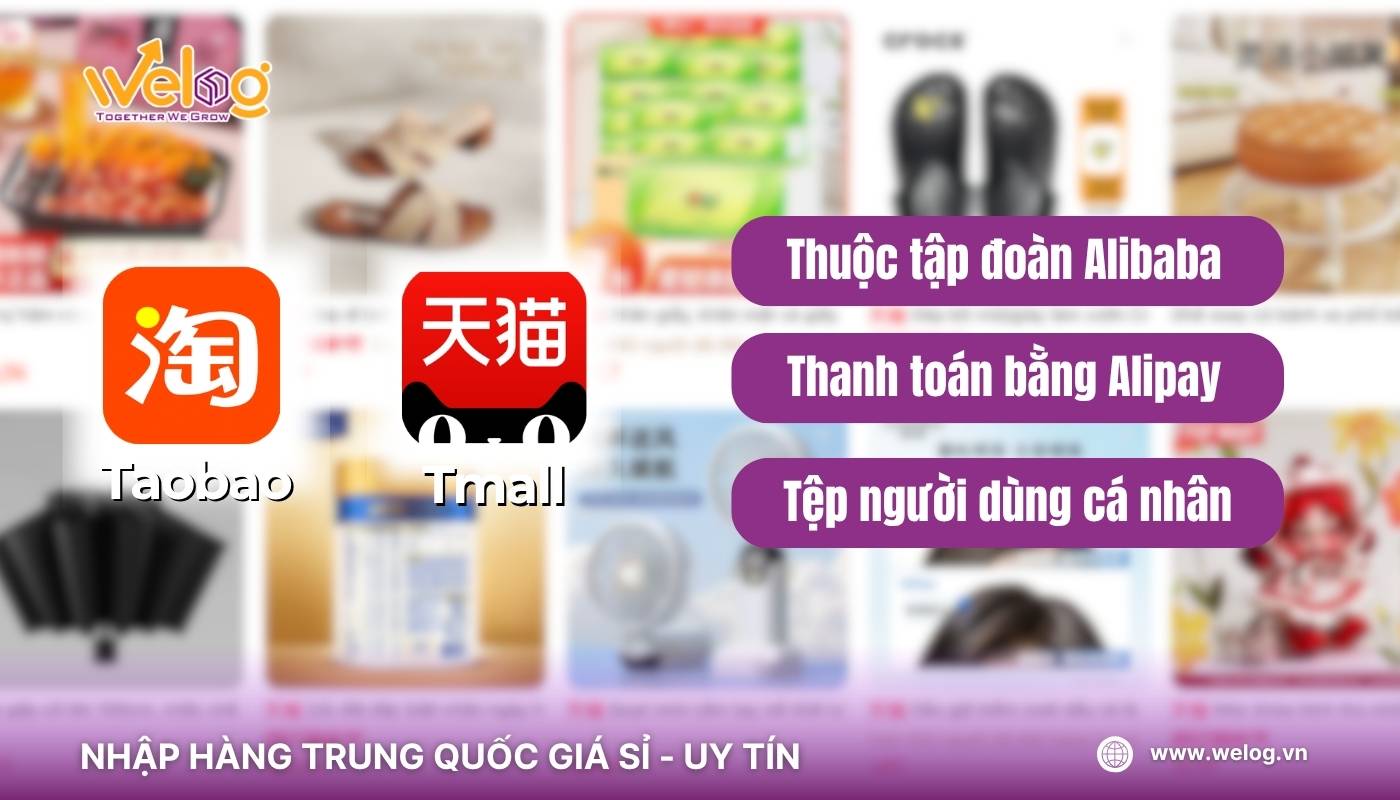 Các điểm tương đồng giữa Taobao & Tmall