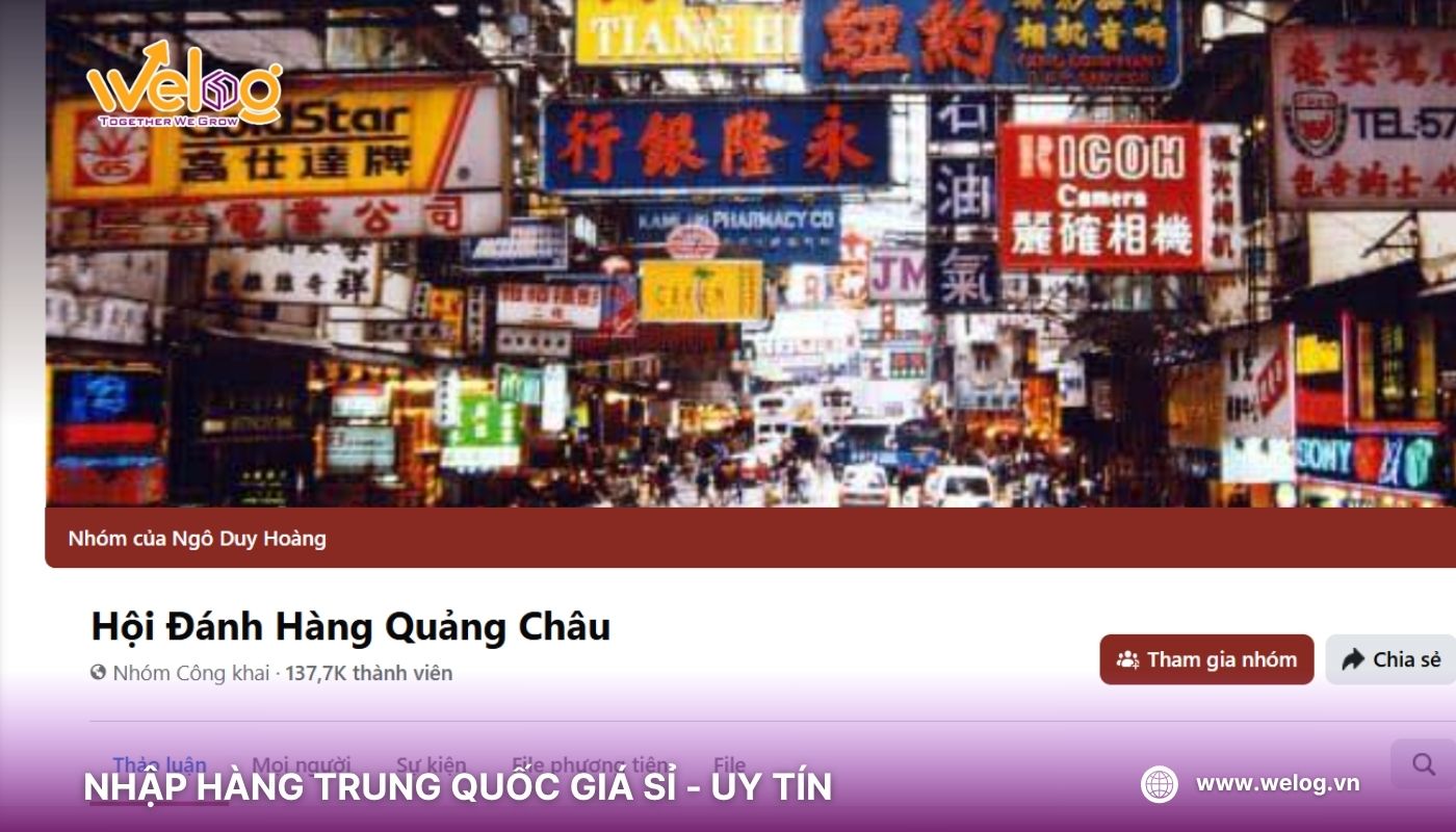 Cách lấy sỉ nguồn hàng Quảng Châu bằng cách ghép đội nhóm