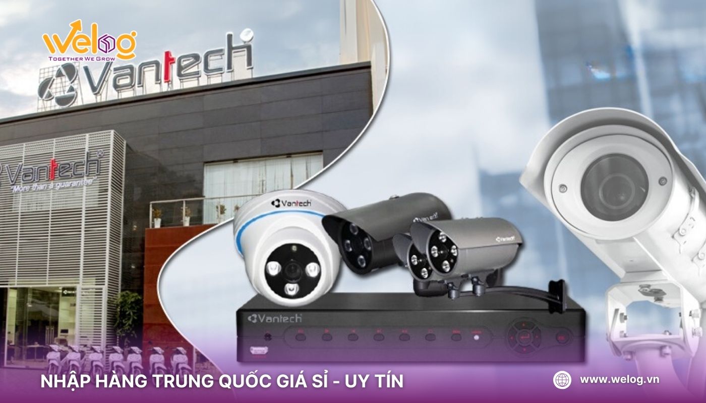 Vantech - Hãng hệ thống an ninh giám sát uy tín, dễ lắp đặt và vận hành