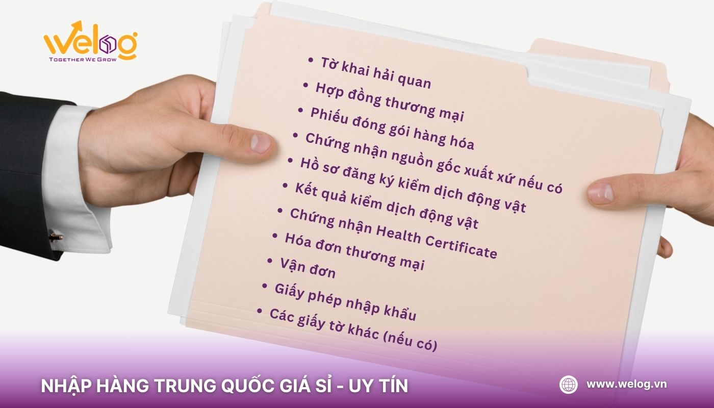 Thủ tục nhập khẩu thực phẩm đông lạnh từ Trung Quốc chi tiết