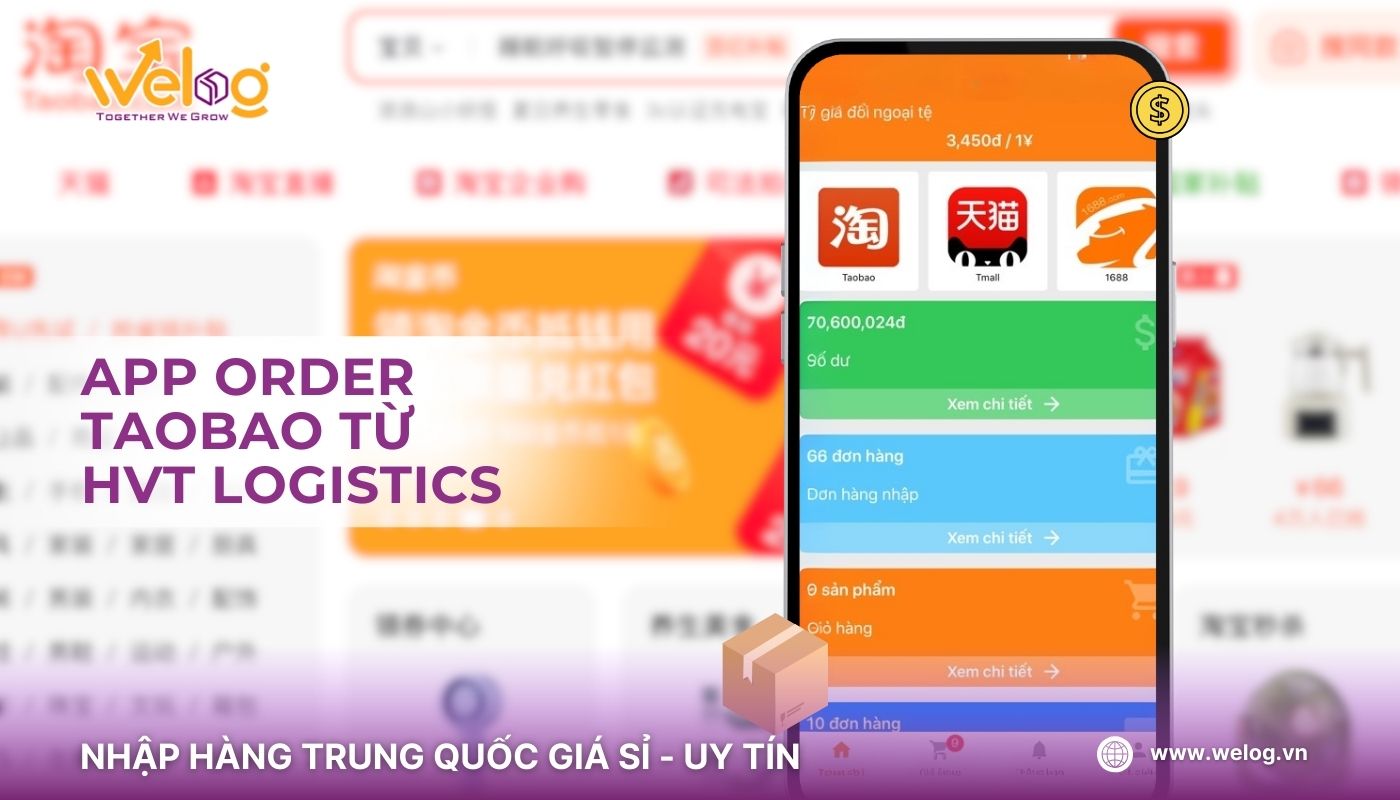 HVT Logistics sở hữu một trong các trang web order hàng Taobao uy tín nhất Việt Nam