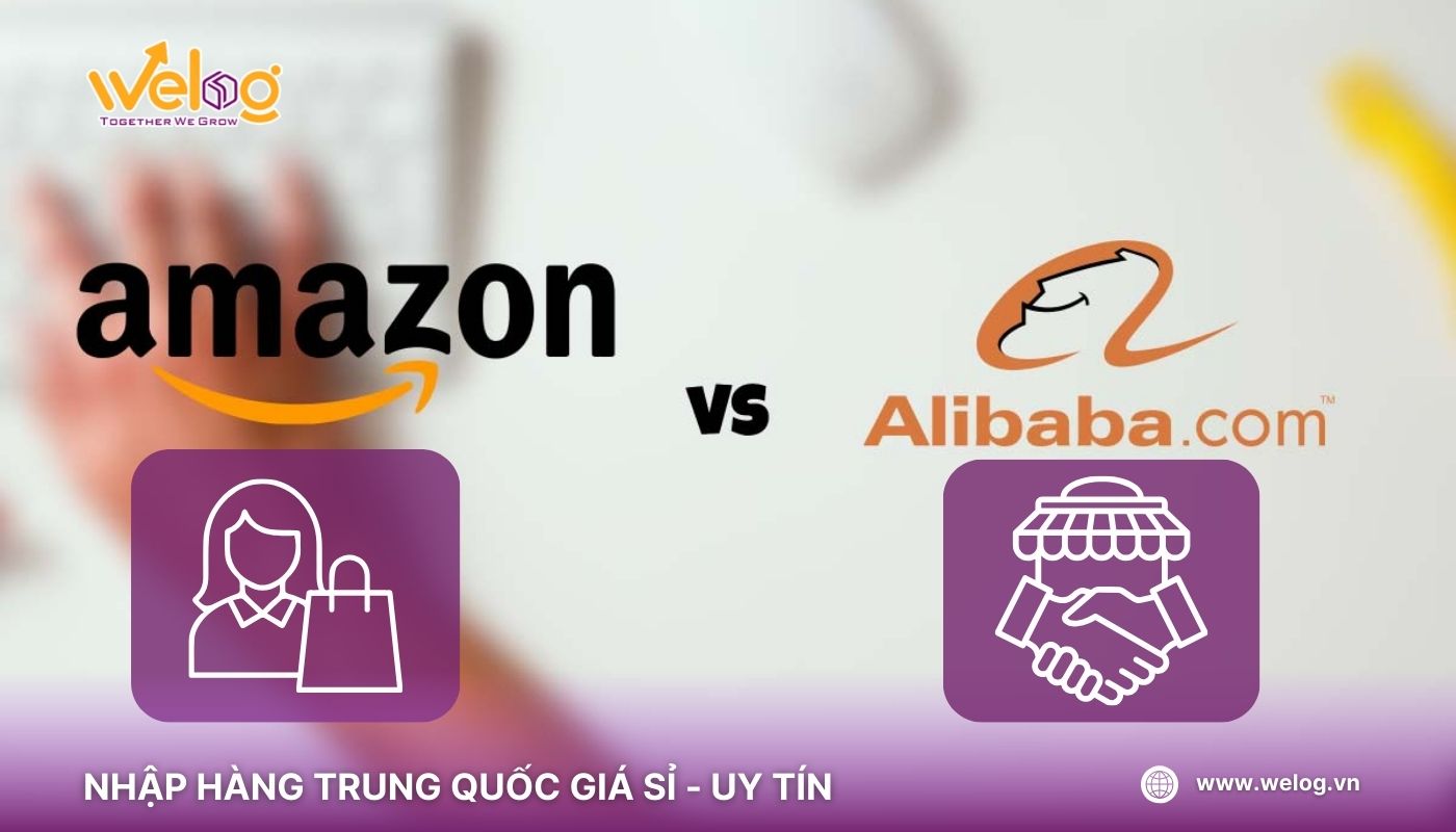 Phân biệt Amazon và Alibaba về đối tượng khách hàng