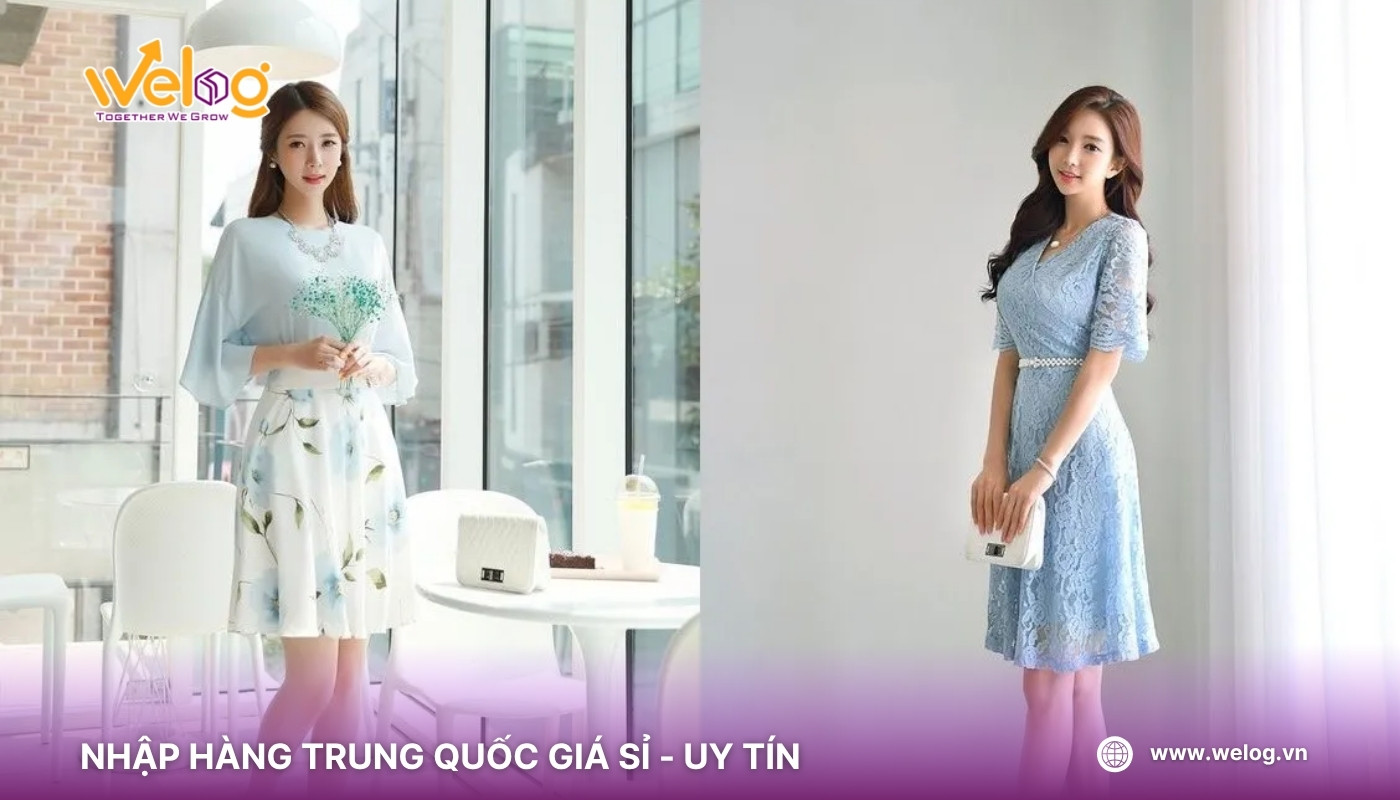 Nên chọn nguồn cung váy đầm Trung Quốc sỉ lẻ uy tín