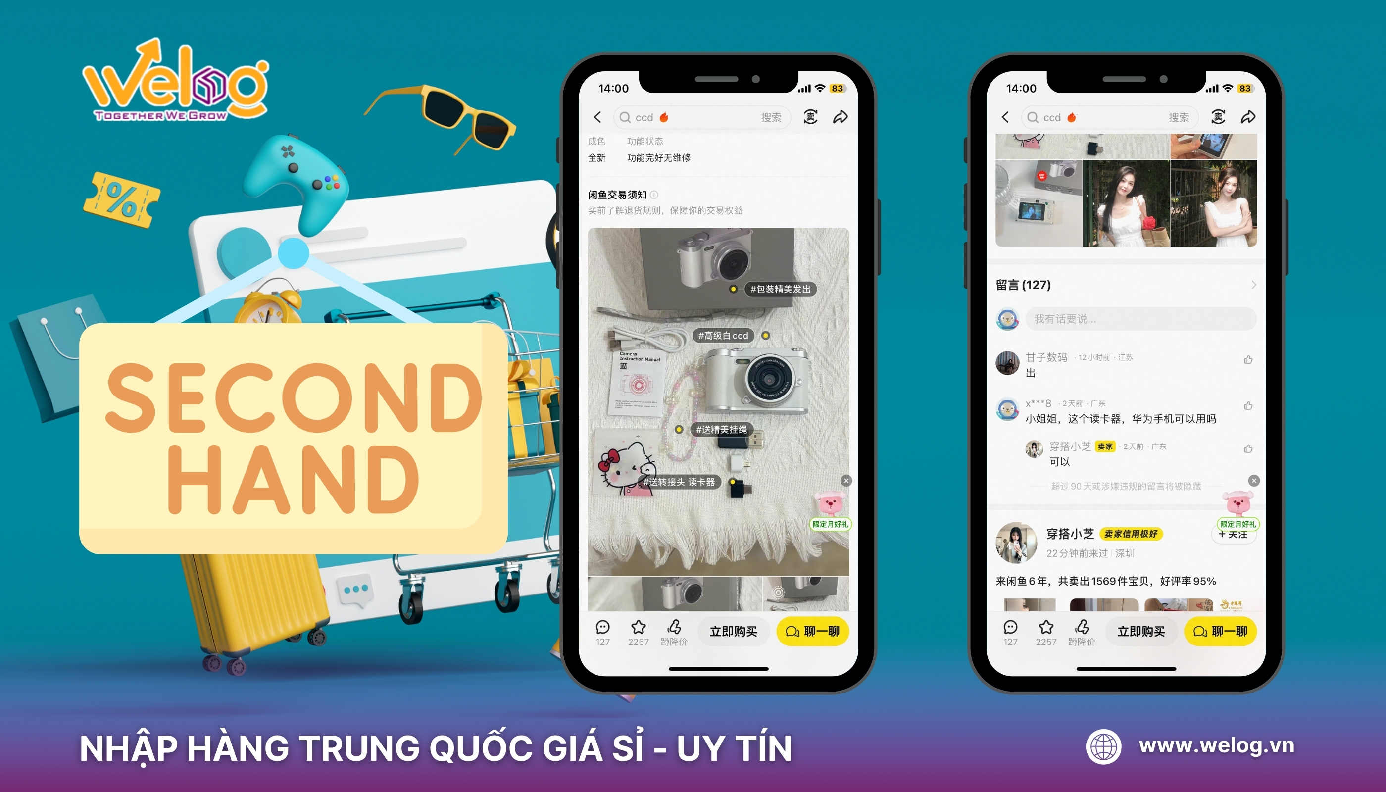 Kinh nghiệm mua đồ cũ Trung Quốc - Tìm hiểu chi tiết về sản phẩm