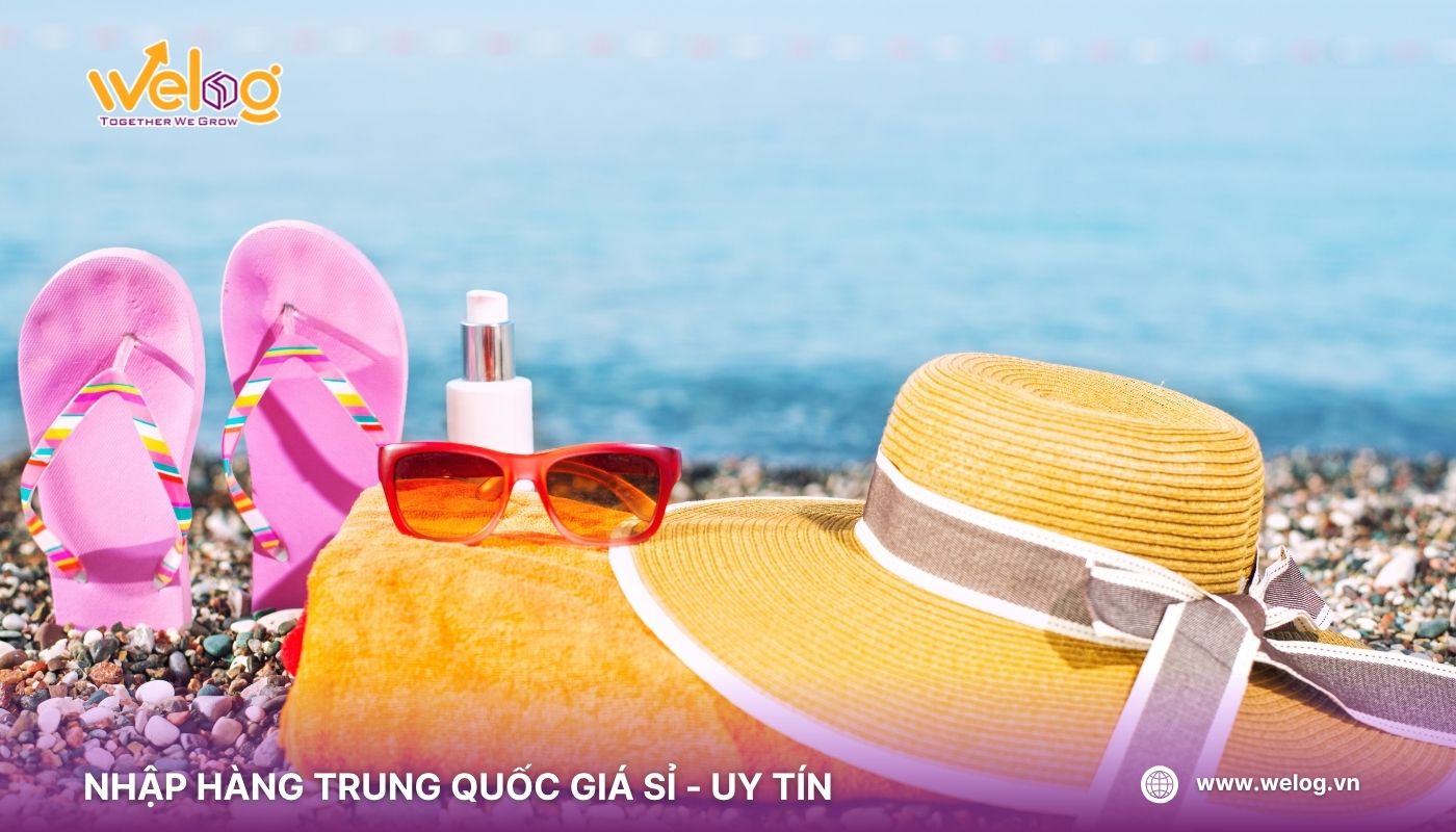 Kinh nghiệm nhập nguồn sỉ phụ kiện đi biển hiệu quả