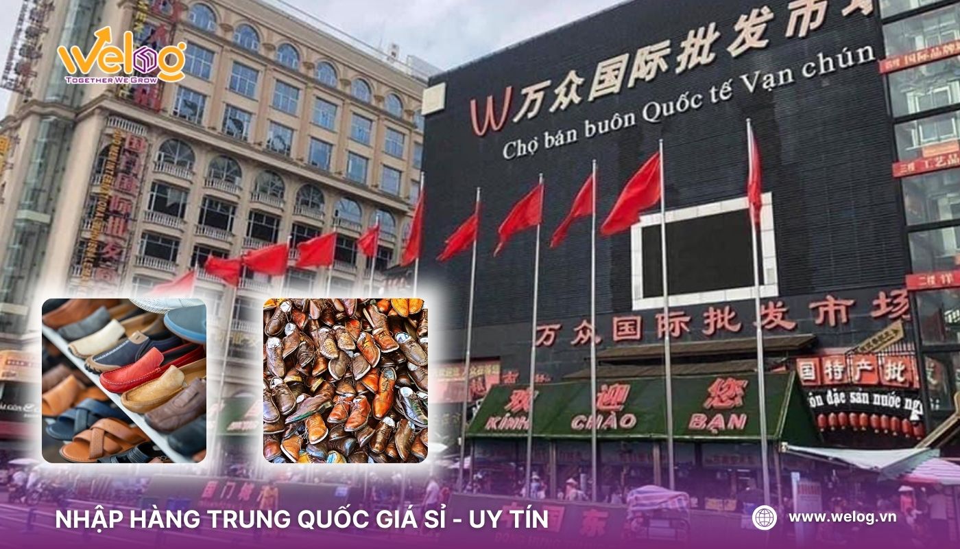 Mua sỉ nguồn hàng giày da Quảng Châu, Trung Quốc tại các chợ giáp cửa khẩu Việt Nam