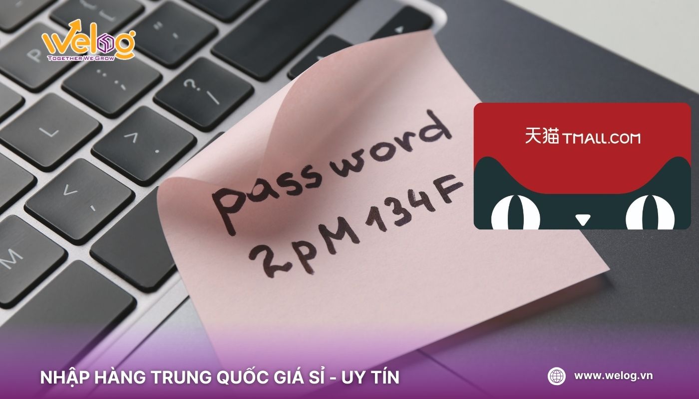 Lưu ý khi tạo mật khẩu đăng ký tài khoản Tmall