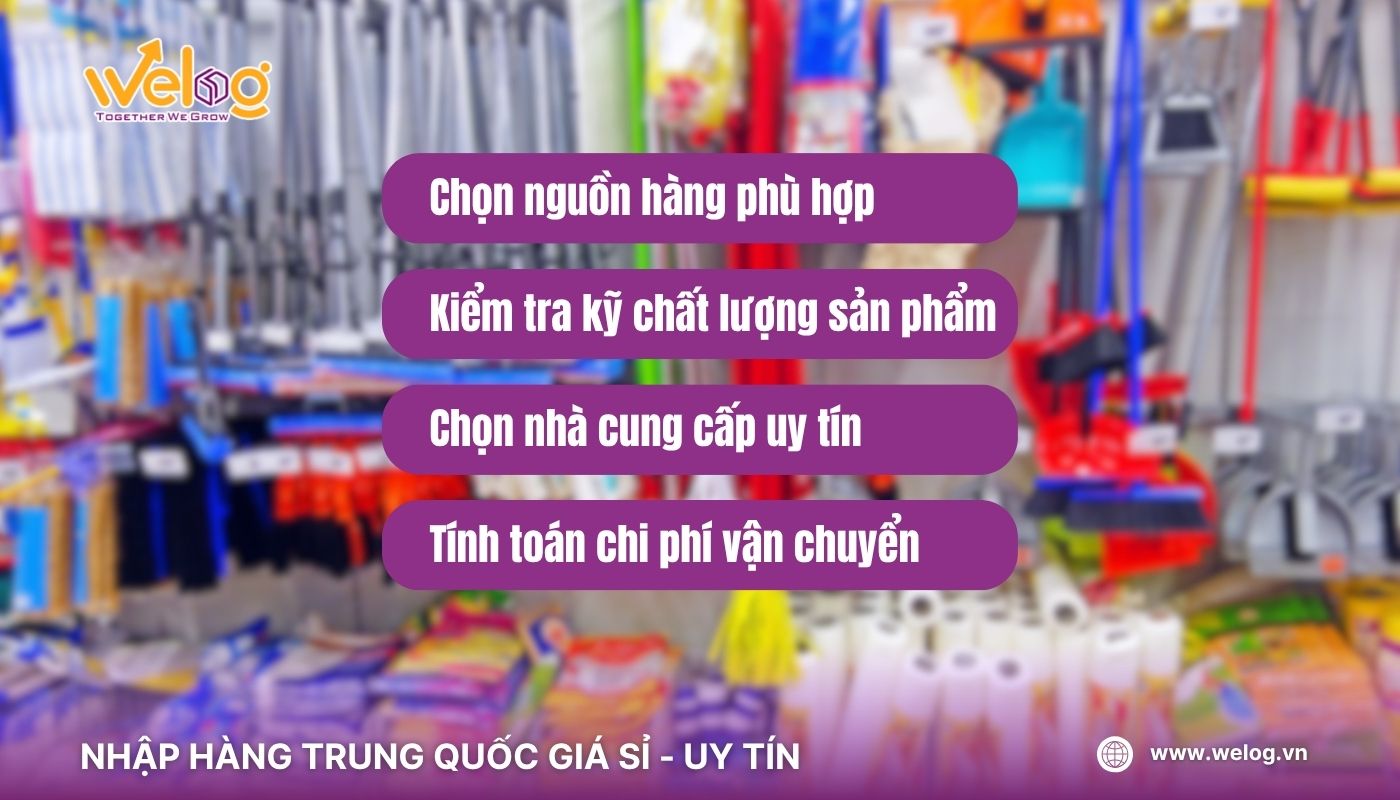 Lưu ý cần xem xét khi nhập hàng 39k giá rẻ
