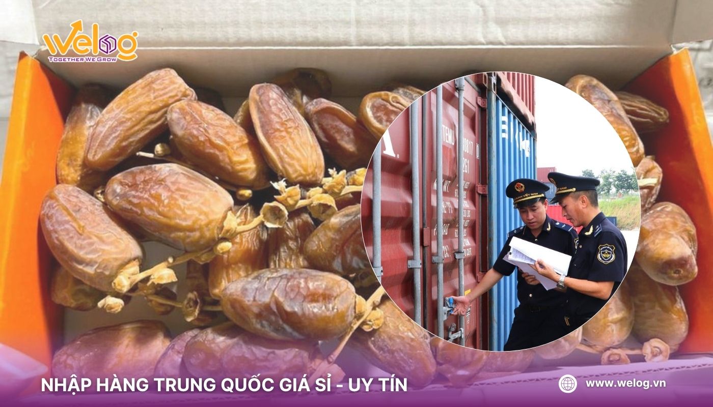 Lưu ý khi thực hiện thủ tục nhập khẩu quả chà là khô