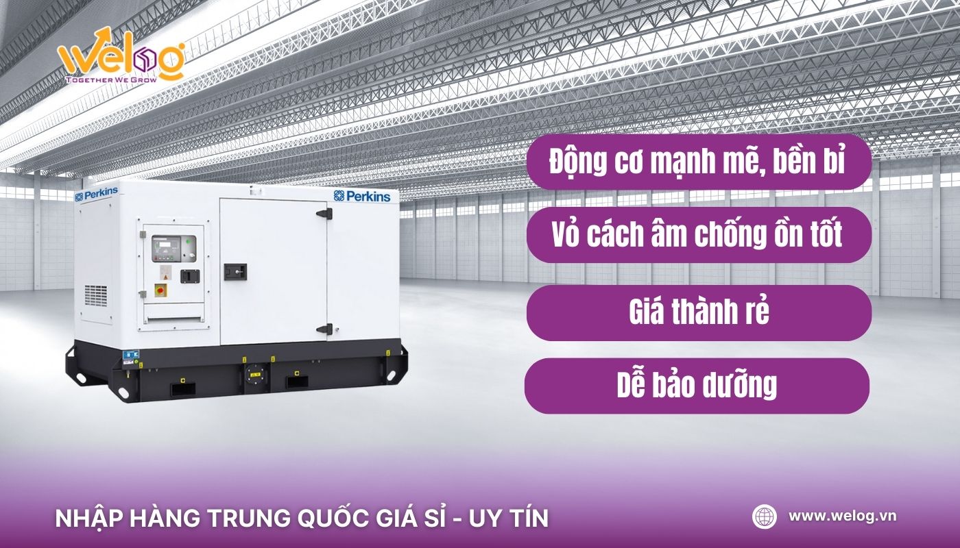 Máy phát điện Trung Quốc 3kW được đánh giá cao về độ bền bỉ, chịu tải tốt và giá thành phải chăng