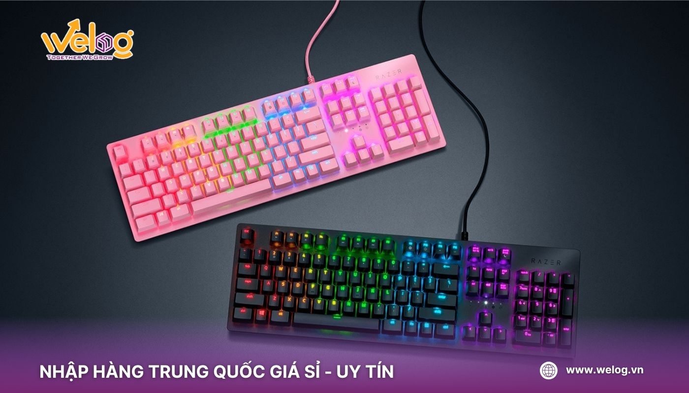Thuế nhập khẩu bàn phím từ Trung Quốc