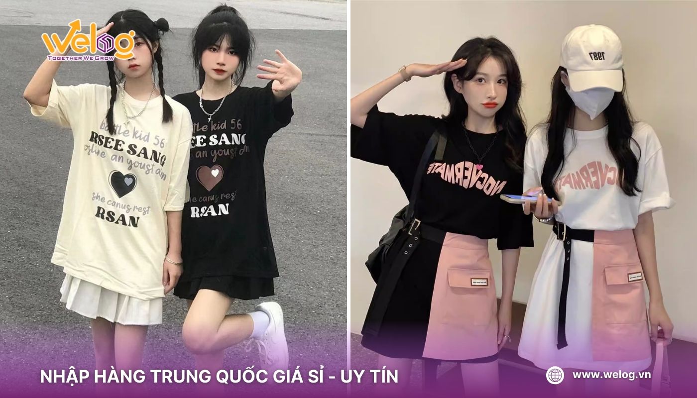 Order đồ nhóm với hội bạn từ Guangzhou