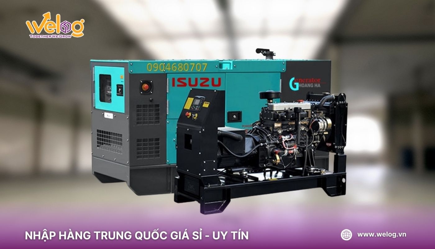 Thương hiệu máy phát điện nội địa Trung Isuzu chất lượng chuẩn Nhật Bản