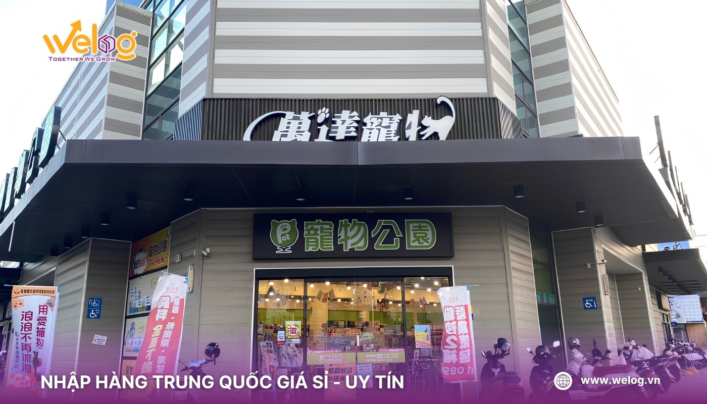 Nhập phụ kiện chó mèo Trung Quốc tại chợ đầu mối