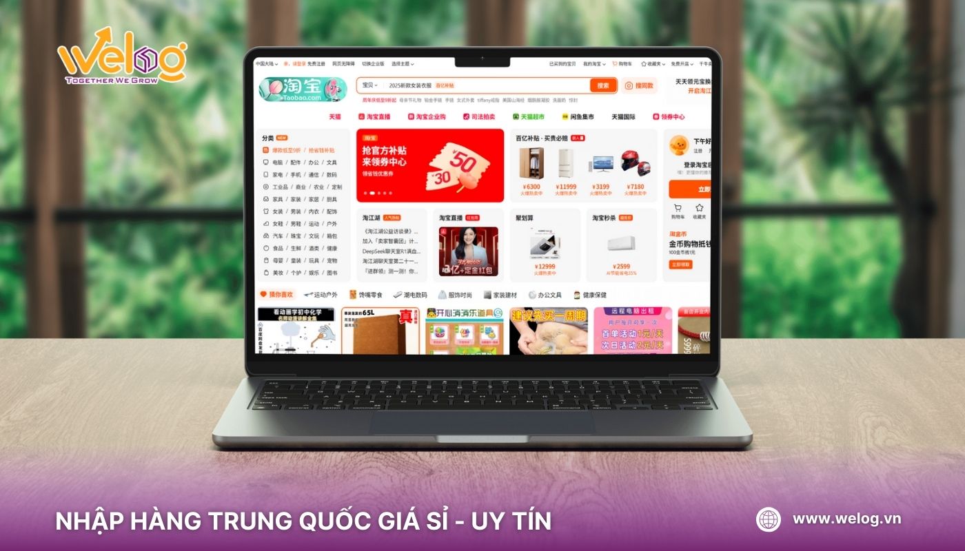 Cách mua hàng nội địa Trung Quốc giá rẻ trên sàn Tao bao