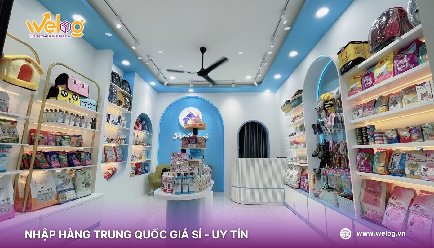 Lấy nguồn hàng từ các cửa hàng bán sỉ trong nước