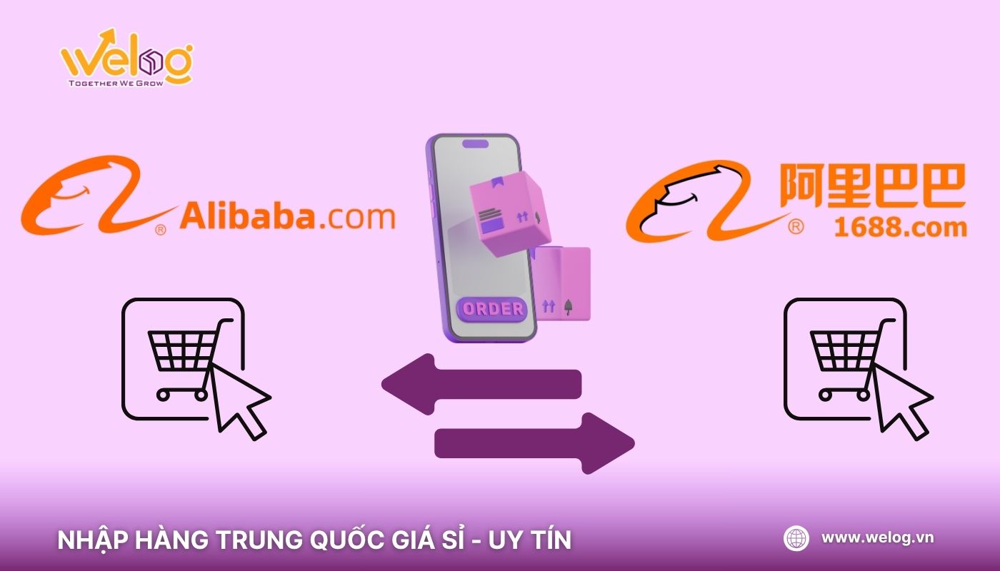 Nên mua hàng trên Alibaba hay 1688?
